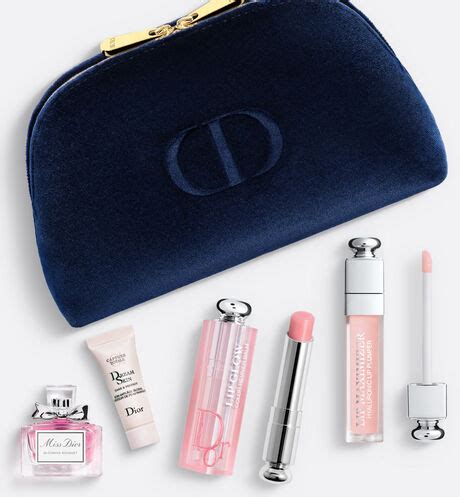 rouge dior pouch|Dior denim pouch.